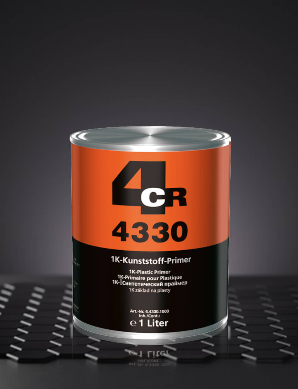 4CR 4330 Plastic Primer 1K Transparent-Silber - Autolack Grundierungen +  Füller 4CR - Lachenmeier Farben AG